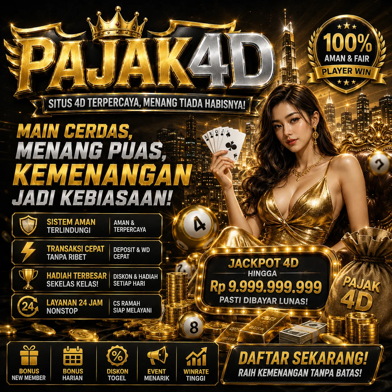 PAJAK4D Banner